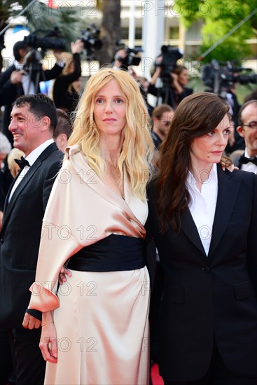 Sandrine Kiberlain and Chiara Mastroianni, 2016 Cannes Film Festival