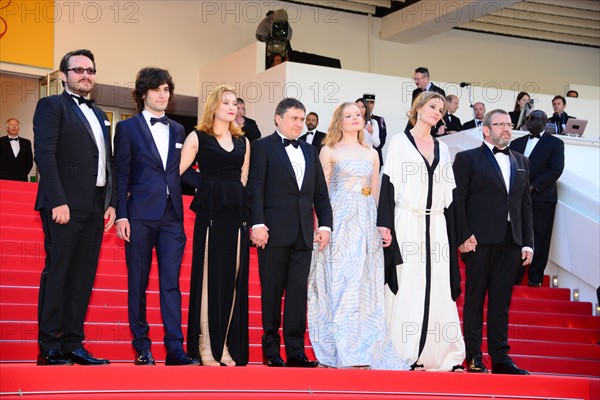 Crew of the film "Bacalaureat", 2016 Cannes Film Festival