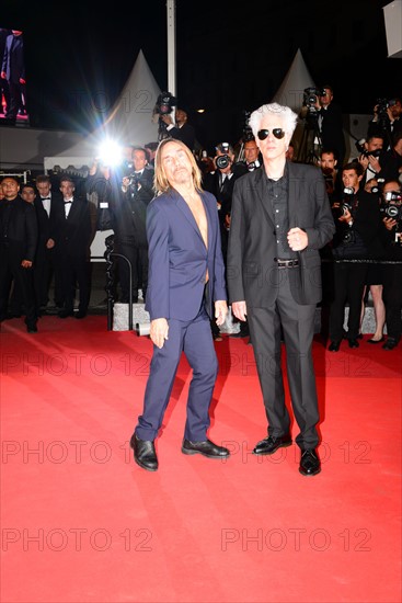 Jim Jarmusch and Iggy Pop, 2016 Cannes Film Festival