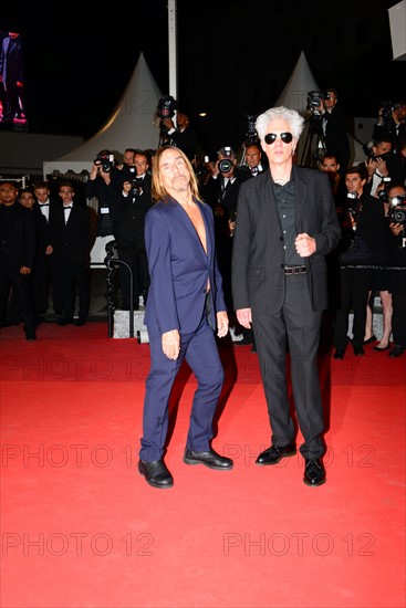 Jim Jarmusch and Iggy Pop, 2016 Cannes Film Festival