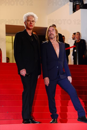 Jim Jarmusch et Iggy Pop, Festival de Cannes 2016