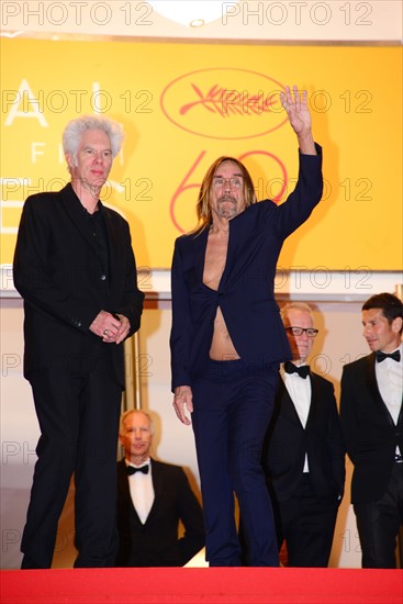 Jim Jarmusch et Iggy Pop, Festival de Cannes 2016