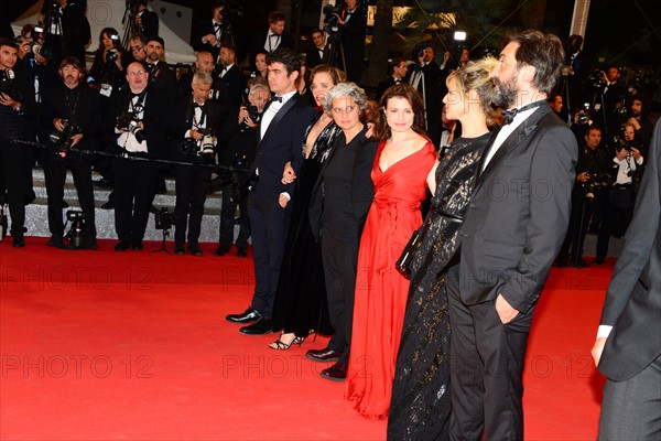 Crew of the film "Pericle il nero", 2016 Cannes Film Festival