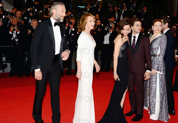 Crew of the film "Juste la fin du monde", 2016 Cannes Film Festival