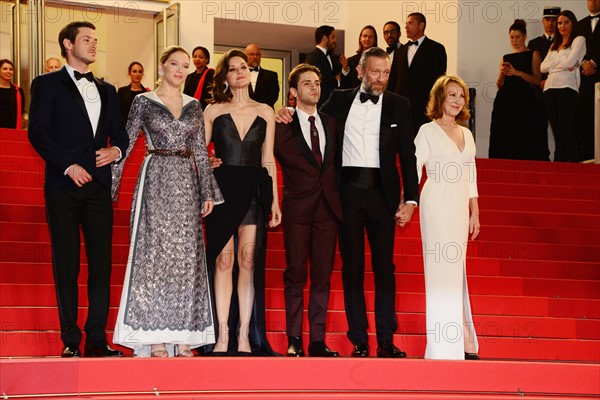 Crew of the film "Juste la fin du monde", 2016 Cannes Film Festival