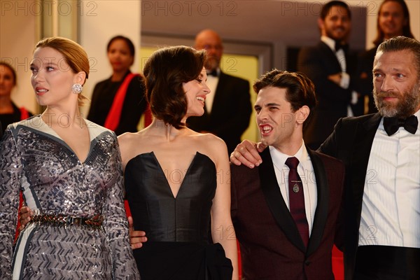 Crew of the film "Juste la fin du monde", 2016 Cannes Film Festival