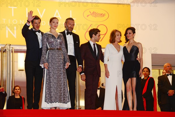 Equipe du film "Juste la fin du monde", Festival de Cannes 2016