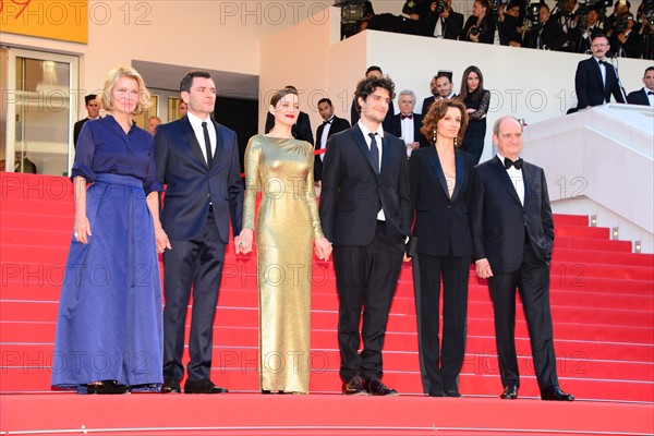 Crew of the film 'Mal de pierres', 2016 Cannes Film Festival