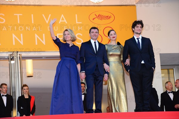 Equipe du film "Mal de pierres", Festival de Cannes 2016