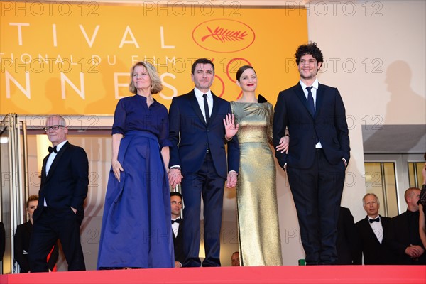 Crew of the film 'Mal de pierres', 2016 Cannes Film Festival