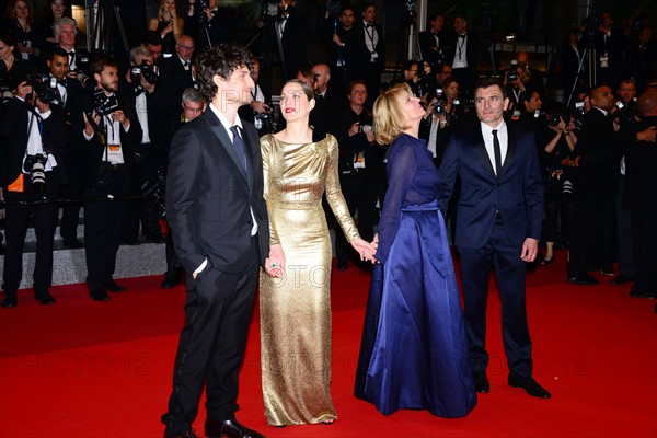 Crew of the film 'Mal de pierres', 2016 Cannes Film Festival