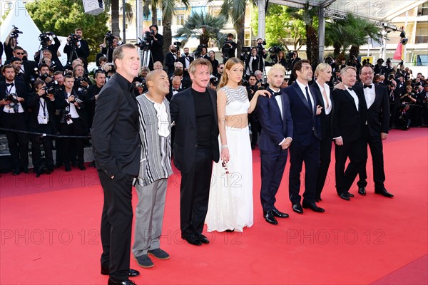 Crew of the film "The Last Face", 2016 Cannes Film Festival