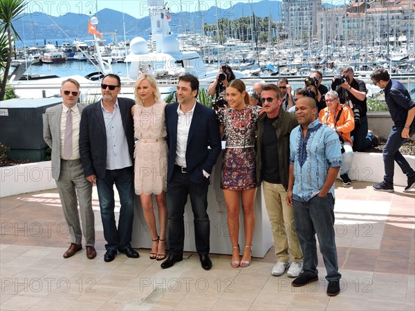 Equipe du film "The Last Face", Festival de Cannes 2016