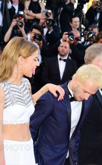 Crew of the film "The Last Face", 2016 Cannes Film Festival