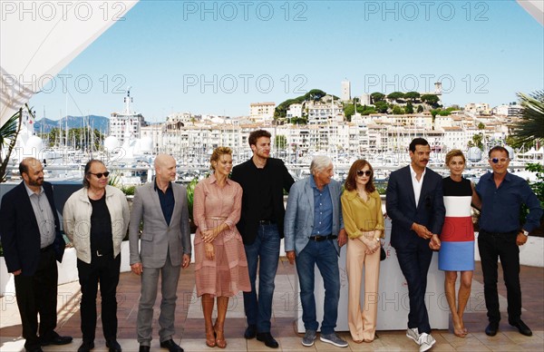 Equipe du film "Elle", Festival de Cannes 2016