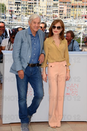 Paul Verhoeven, Isabelle Huppert, 2016 Cannes Film Festival