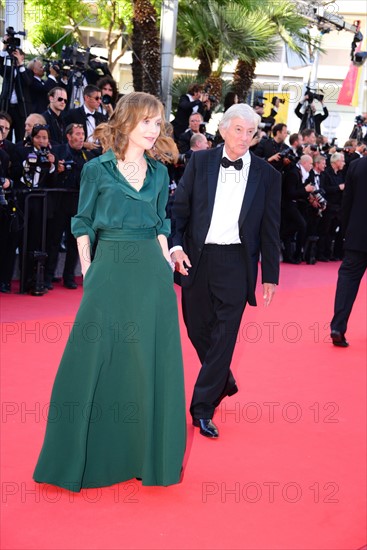 Isabelle Huppert and Paul Verhoeven, 2016 Cannes Film Festival