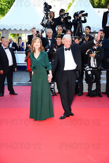 Isabelle Huppert and Paul Verhoeven, 2016 Cannes Film Festival