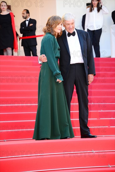 Isabelle Huppert and Paul Verhoeven, 2016 Cannes Film Festival