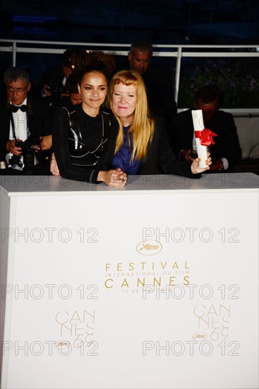 Sasha Lane and Andrea Arnold, 2016 Cannes Film Festival