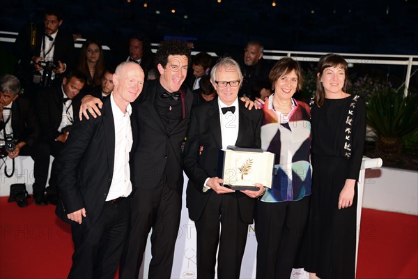 Crew of the film 'I, Daniel Blake', 2016 Cannes Film Festival