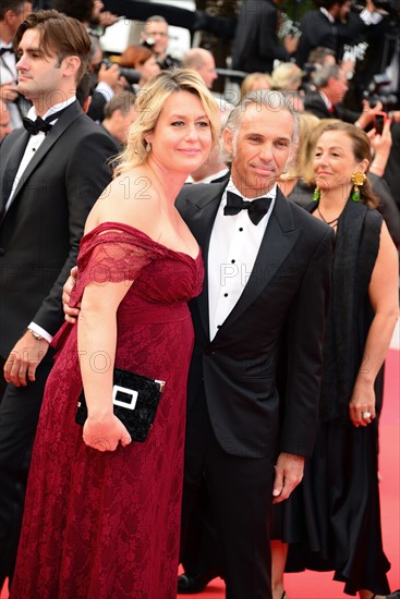 Paul Belmondo et sa femme Luana, Festival de Cannes 2016