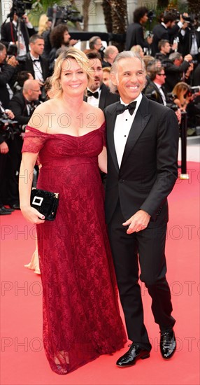 Paul Belmondo with his wife Luana, 2016 Cannes Film Festival