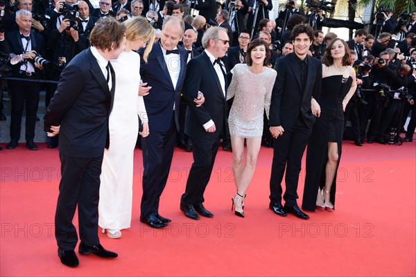 Crew of the film "Les fantômes d'Ismaël", 2017 Cannes Film Festival