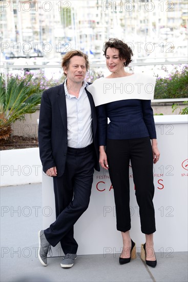 Mathieu Amalric et Jeanne Balibar, Festival de Cannes 2017