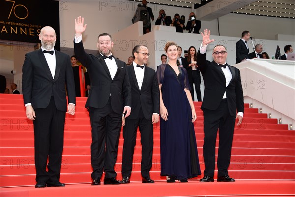 Equipe du film "Nelyubov", Festival de Cannes 2017