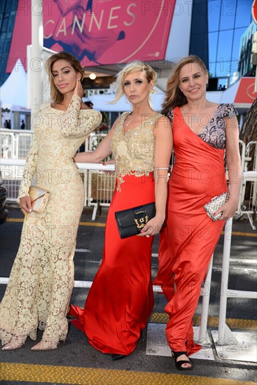 Anaïs Kepekian, Karin Gelain et Stephanie Slama, Festival de Cannes 2017