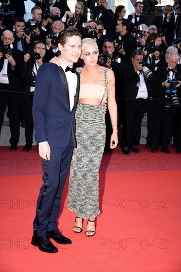 Josh Kaye and Kristen Stewart, 2017 Cannes Film Festival