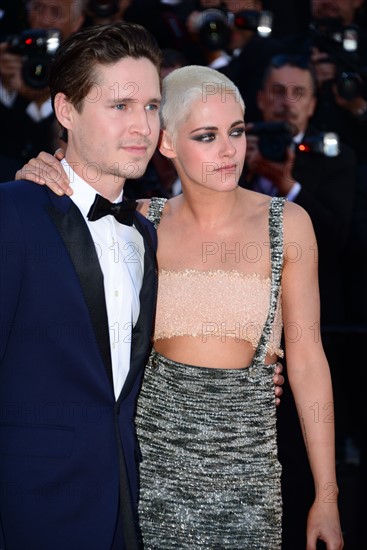 Josh Kaye and Kristen Stewart, 2017 Cannes Film Festival