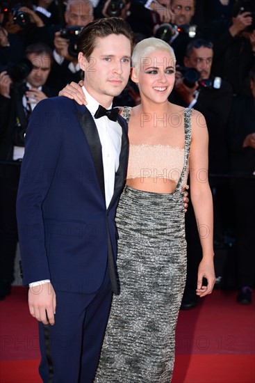 Josh Kaye and Kristen Stewart, 2017 Cannes Film Festival