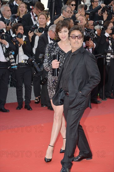 Charlotte Gainsbourg and Yvan Attal, 2017 Cannes Film Festival