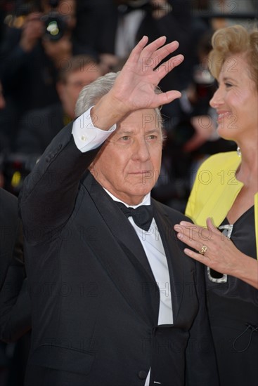 Dustin Hoffman, Emma Thompson, 2017 Cannes Film Festival