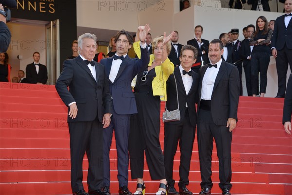 Crew of the film 'The Meyerowitz Stories', 2017 Cannes Film Festival
