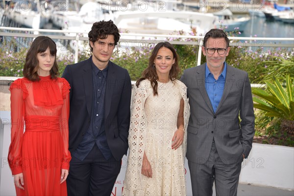 Crew of the film 'Le Redoutable', 2017 Cannes Film Festival