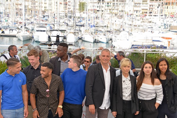 Equipe du film "L'Atelier", Festival de Cannes 2017