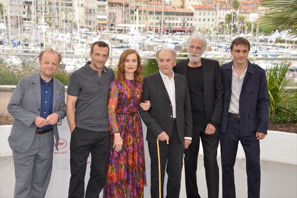 Equipe du film "Happy End", Festival de Cannes 2017