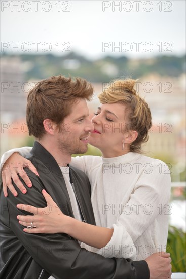 Pierre Deladonchamps et Céline Sallette, Festival de Cannes 2017