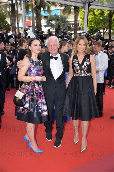 Yann Arthus Bertrand and Maud Fontenoy, 2017 Cannes Film Festival