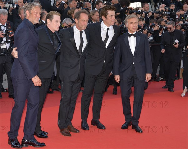 Arriving on the red carpet for the 70th Cannes Film Festival celebrations