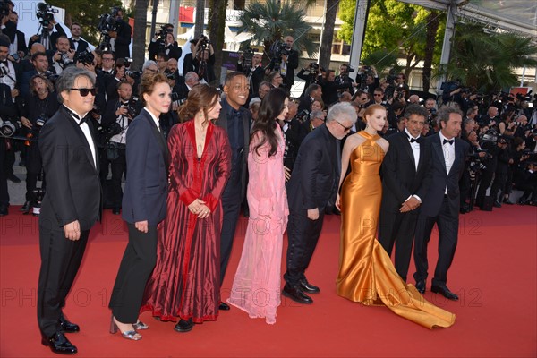 Arriving on the red carpet for the 70th Cannes Film Festival celebrations