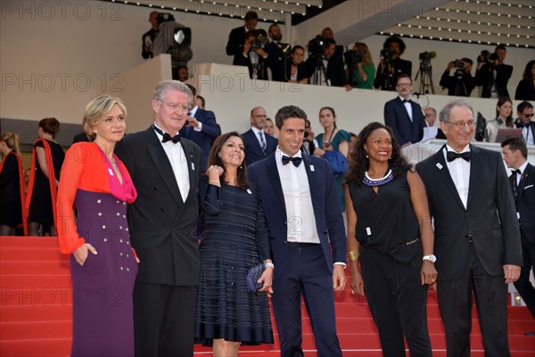 Arriving on the red carpet for the film 'The Beguiled', 2017 Cannes Film Festival