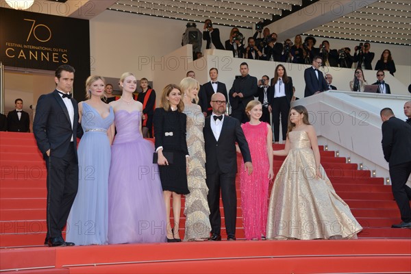 Equipe du film "The Beguiled", Festival de Cannes 2017