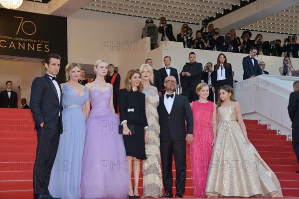 Equipe du film "The Beguiled", Festival de Cannes 2017