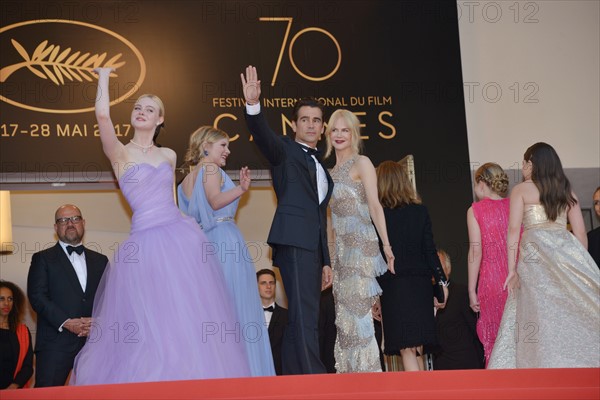 Crew of the film 'The Beguiled', 2017 Cannes Film Festival