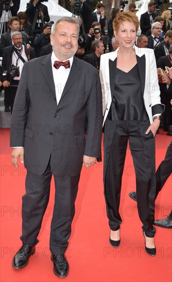 Périco Légasse and Natacha Polony, 2017 Cannes Film Festival