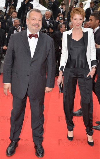 Périco Légasse and Natacha Polony, 2017 Cannes Film Festival